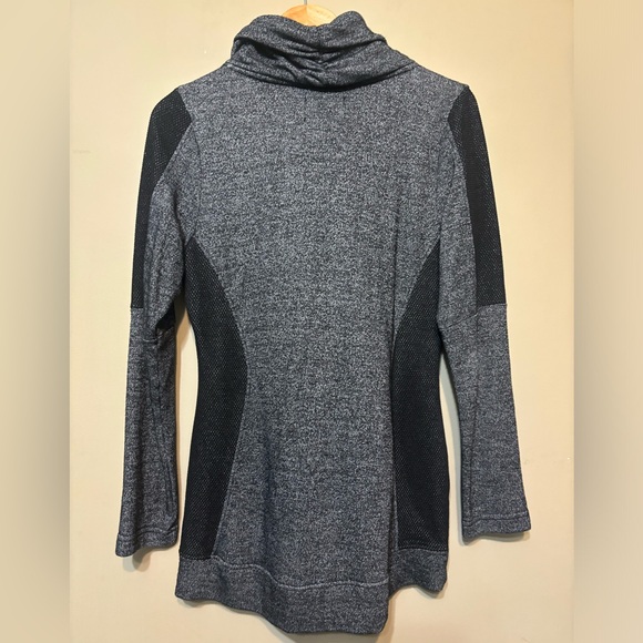 TONIA DEBELLIS Tunic Length Athletic Full Zip Jacket - Picture 3 of 11